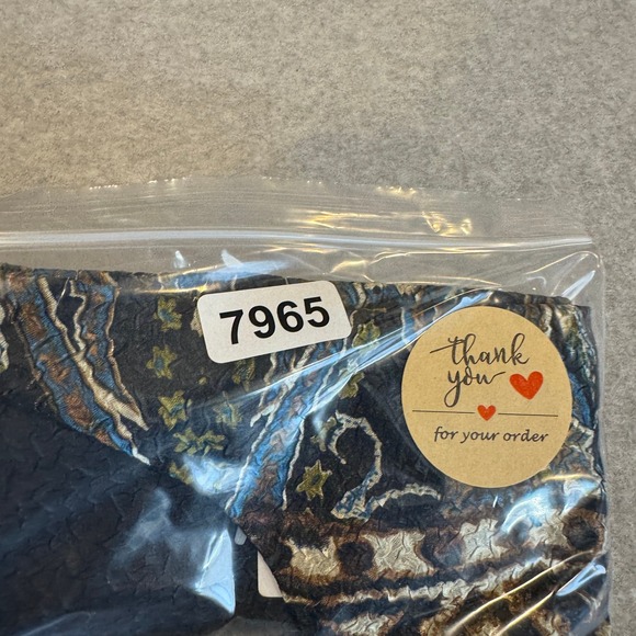 Chicos Travelers Crushed Artsy Jacket Womens 2 L 12 Brown Blue Green NEW - Picture 14 of 15